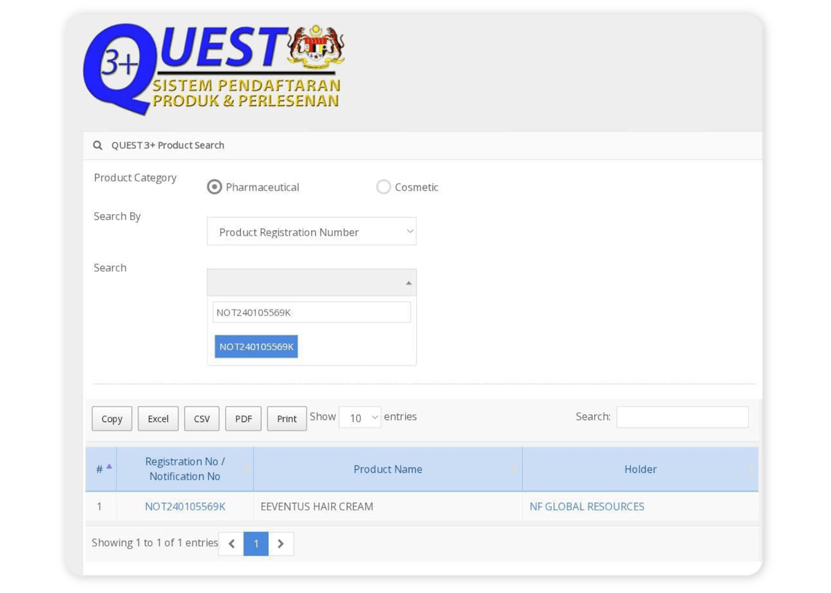 Pendaftaran KKM Quest